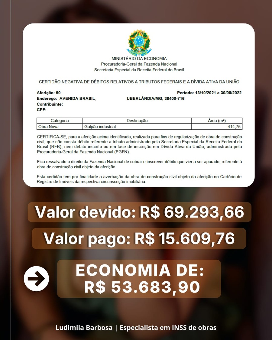 Caso 2: economia de R$ 53.683,90